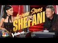 Ariana Grande Loves Blake Shelton with Gwen Stefani | The Voice Blind Auditions 2021 Outtakes