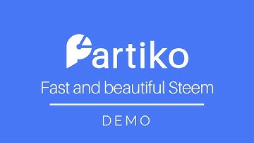 Partiko App Demo