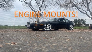 project 944 Part 5. replacing the motor mounts