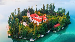 Jigsaw. Visovac Monastery, Croatia 🇭🇷 My Gaming Town. screenshot 1
