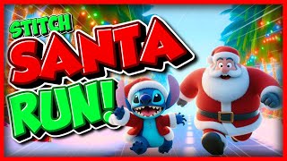 Stitch Santa Run! 🎅 Christmas Brain Break 🎅 Winter Just Dance 🎅 Danny ...