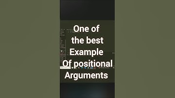 one of best example of positional Arguments #pythonprogramming #pythonforbeginners #python