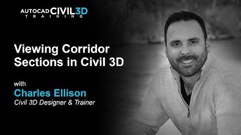 Viewing Corridor Sections in Civil 3D