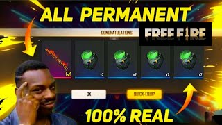 Free Fire Permanent Gun Skin Trick || Only 5 Crates !🔥 Latest Trick 100% Working