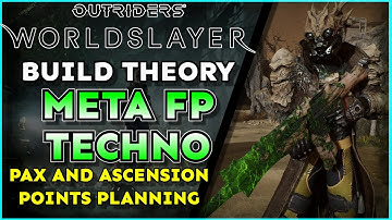 The KING of All DPS, THE META FIREPOWER TECHNOMANCER - Outriders: WorldSlayer Build-Theory Series
