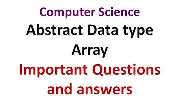 DATA STRUCTURES AND ALGORITHMS - ARRAY