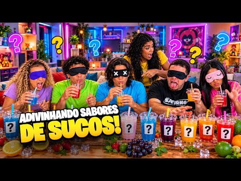 GUESSING JUICE FLAVORS *Mine flooded the whole house!