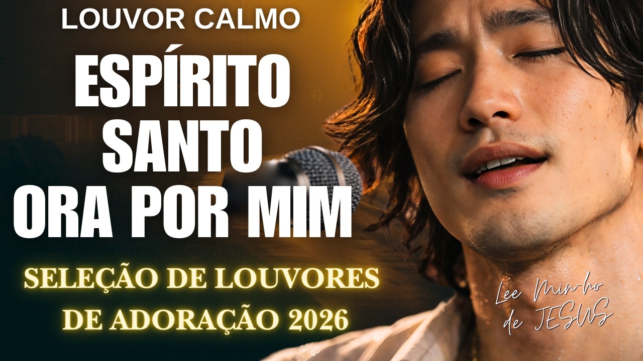 🙏LEE MIN-HO DE JESUS 2026| Espírito Santo Ora por Ti |Música Gospel Seleção de Louvores de Adoração