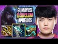 GUMAYUSI IS SO CLEAN WITH APHELIOS! - T1 Gumayusi Plays Aphelios ADC vs Jhin! | Season 2022