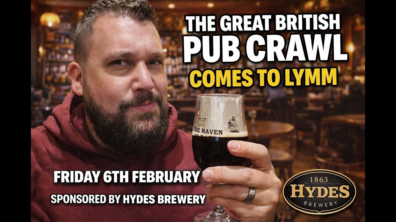 A Mega Pub Crawl Around Lymm (Warrington) (Sponsored By Hyde's Brewery)