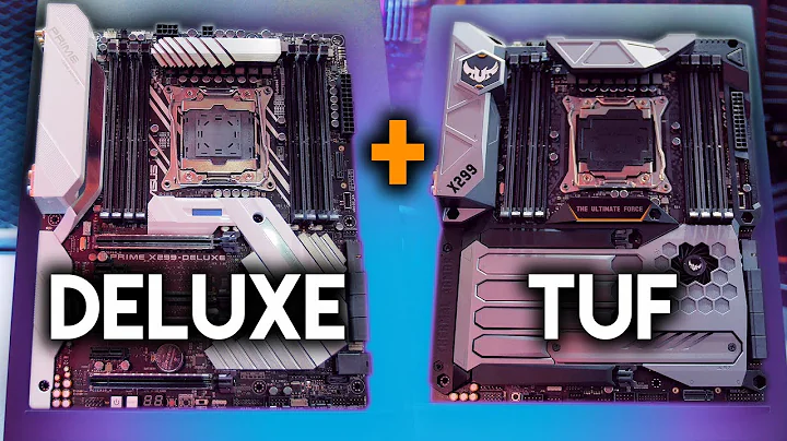 Découvrez les Cartes Mères ASUS X299 Prime et TUF !