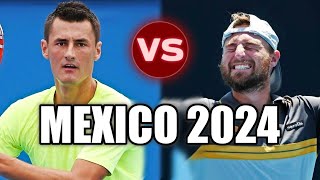 Bernard Tomic vs Omar Jasika MEXICO 2024 Highlights