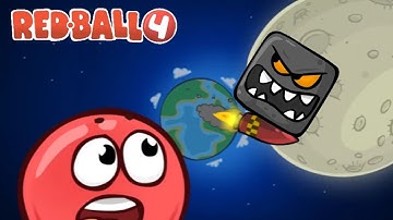 Red Ball 4 New Update Save The Moon Level 51 To 55 Full Gameplay Walkthrough