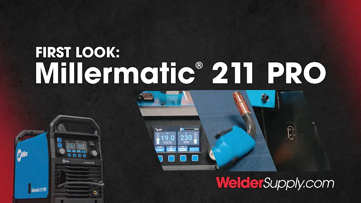 Unboxing the Miller Millermatic® 211 PRO MIG Welder