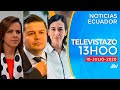 NOTICIAS ECUADOR: Televistazo 13h00 10/julio/2020