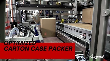 Aagard Case Packer Palletizer Automated Packaging Innovation