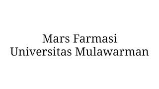 Mars Farmasi Unmul Universitas Mulawarman