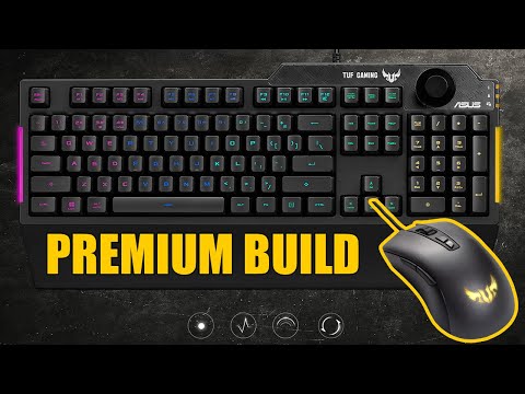 ASUS TUF GAMING K1 Keyboard and TUF Gaming M3 Mouse Review, Unboxing -  YouTube