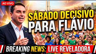 🔴 AGORA! FLÁVIO BOLSONARO FALA A REAL NA LIVE (SÁBADO DECISIVO)