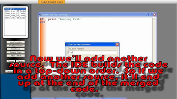 PlayBASIC IDE Preview - 23K Build Time Test