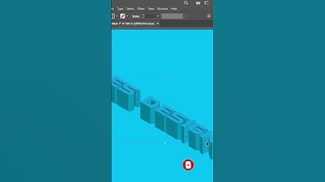 3D Deep Hole Text Effect In Illustrator #short