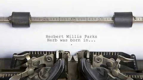 Celebrating the life of Herbert Willis Parks (1)