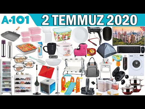 A101 2 TEMMUZ 2020 PERŞEMBE | A101 AKTÜEL ÜRÜNLER | OKUNAKLI TEK TEK 2 TEMMUZ A101 KATALOĞU