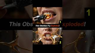 This Obsidian Fry Exploded! 🤯🍟 #shortsviral