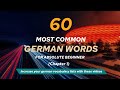 60 Most Common German Words (Chapter 1) | German Vocabulary