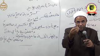 شرح الآجرومية 4 ـ علامات الخفض والجزم ـ الأستاذ الدكتور محمد حسن عثمان