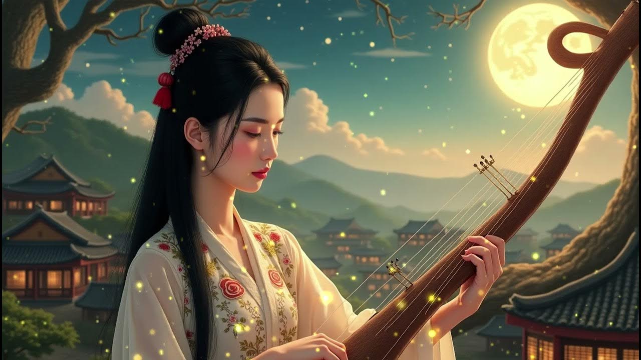 Moonlit Guzheng | Tranquil Chinese Night Melody Moonlit Guzheng | Tranquil Chinese Night Melody