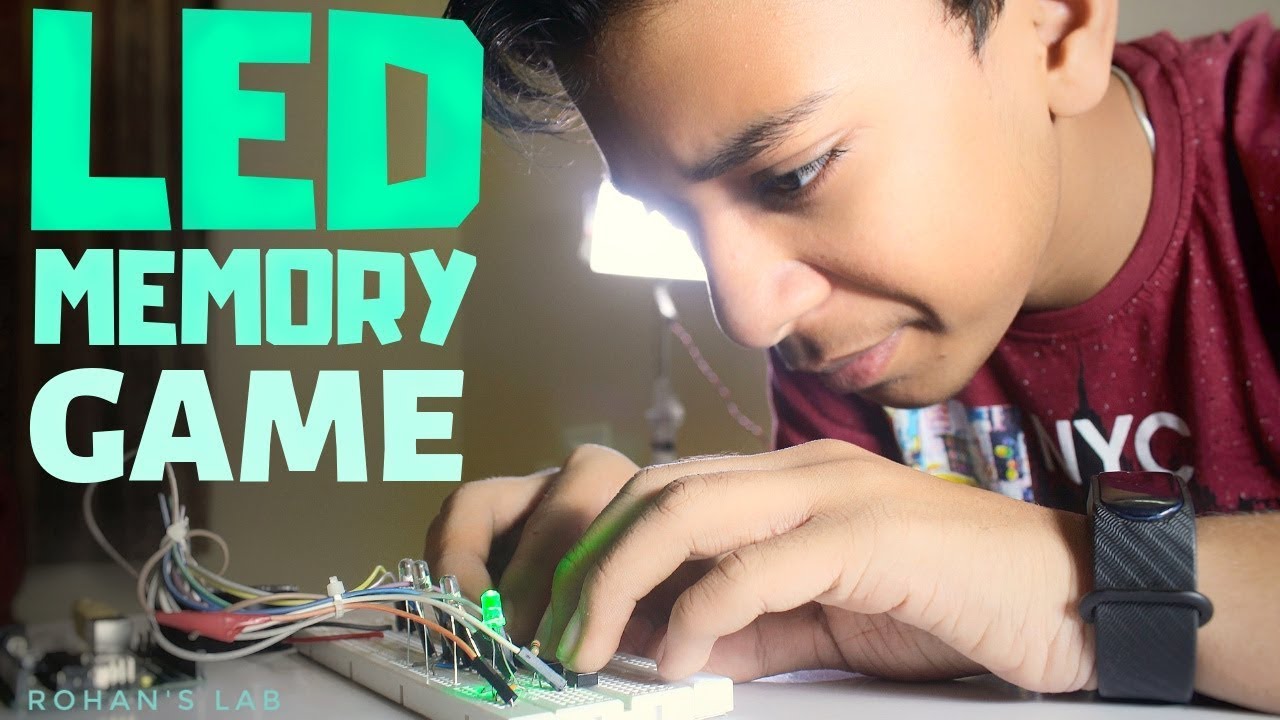 Arduino LED Memory Game | Rohan's Lab🎮 - YouTube