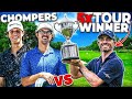 Grant and George Vs PGA Tour winner!!