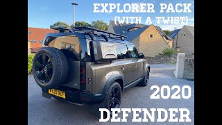 NEW 2020 Land Rover Defender-Explorer pack with a twist!!!