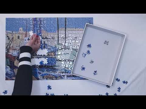 Solving 500 Pieces Jigsaw Puzzle