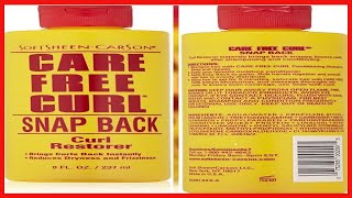 SoftSheen-Carson Care Free Curl Snap Back Curl Restorer, 8 Fl oz (O0112600) screenshot 5