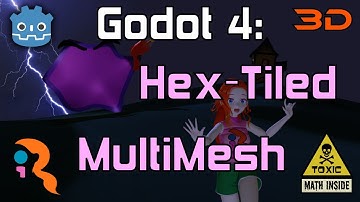 Godot 4: Hex-Tiled MultiMesh