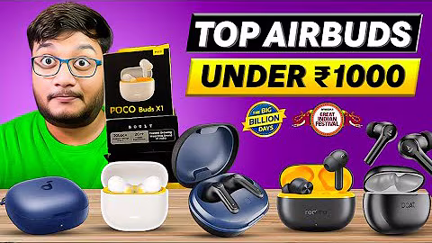 Top 5 Best earbuds under 1000 in BBD Sale