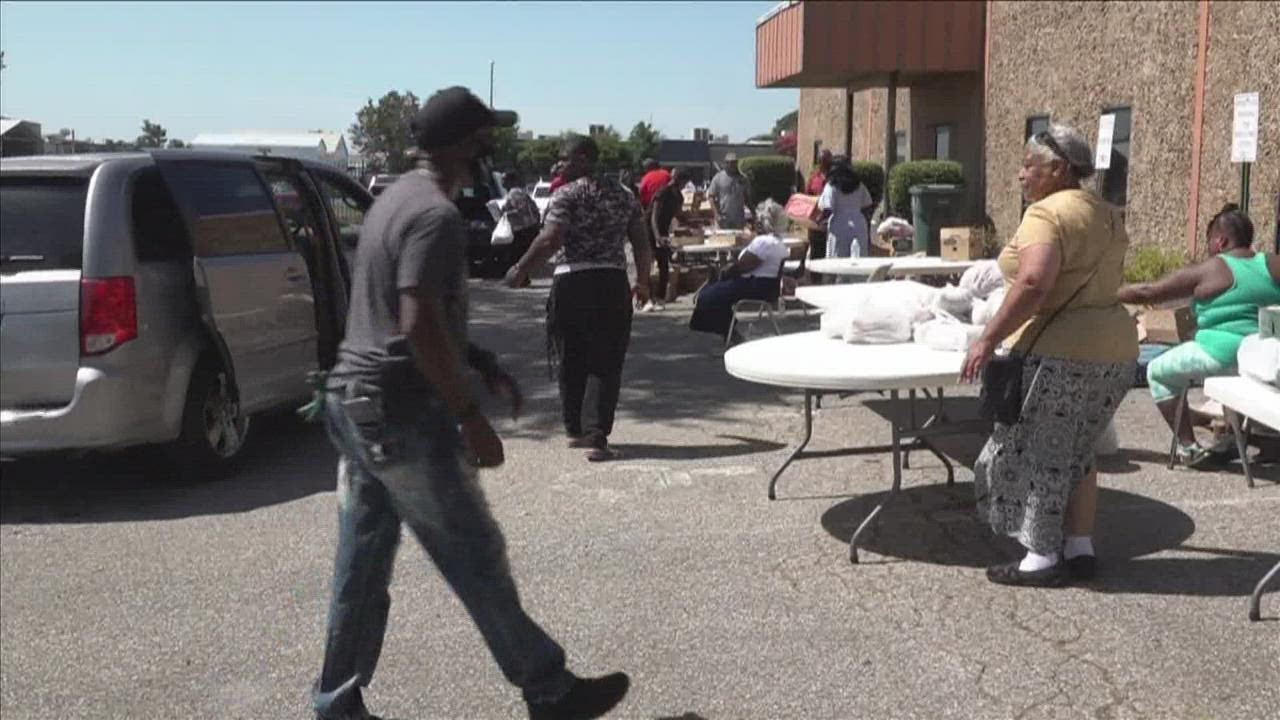 Mid-South Food Bank partners with local church to help families in need