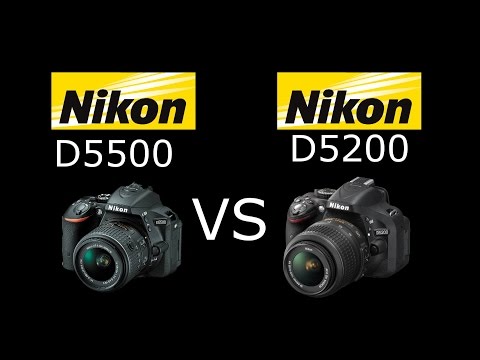 Nikon D5500 vs Nikon D5200 en Español | VS Digital