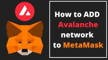 How to add the Avalanche Network (AVAX) to your MetaMask wallet. Super Easy! 2022