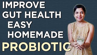 Easy Homemade Probiotic Recipe | Improve Gut Health