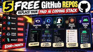 Build Your Own AI Coding Setup Free — OpenCode, Ruflo, Goose & 2 More GitHub Repos