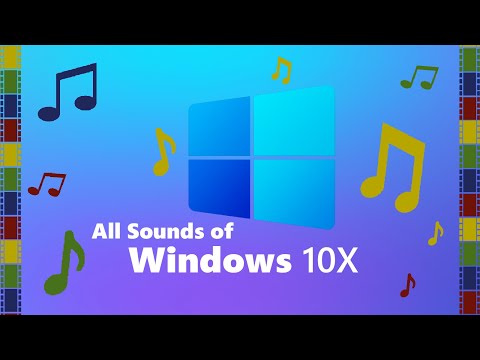 ALL SOUNDS OF WINDOWS 10X