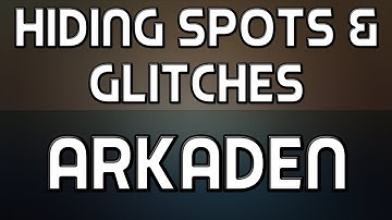 Hiding Spots + Glitches on Arkaden (MW3)