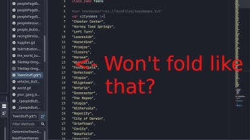 Godot4: Folding Variables for super new-to-Godot people.