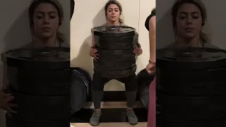 She Was Caught Lifting Fake Weights...