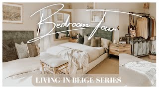 BEDROOM TOUR + Bedding Update | October Favorites | Living In Beige Series