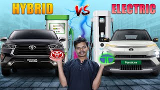Electric Cars Vs Hybrid Cars Comparison | Which Is Best Option ?