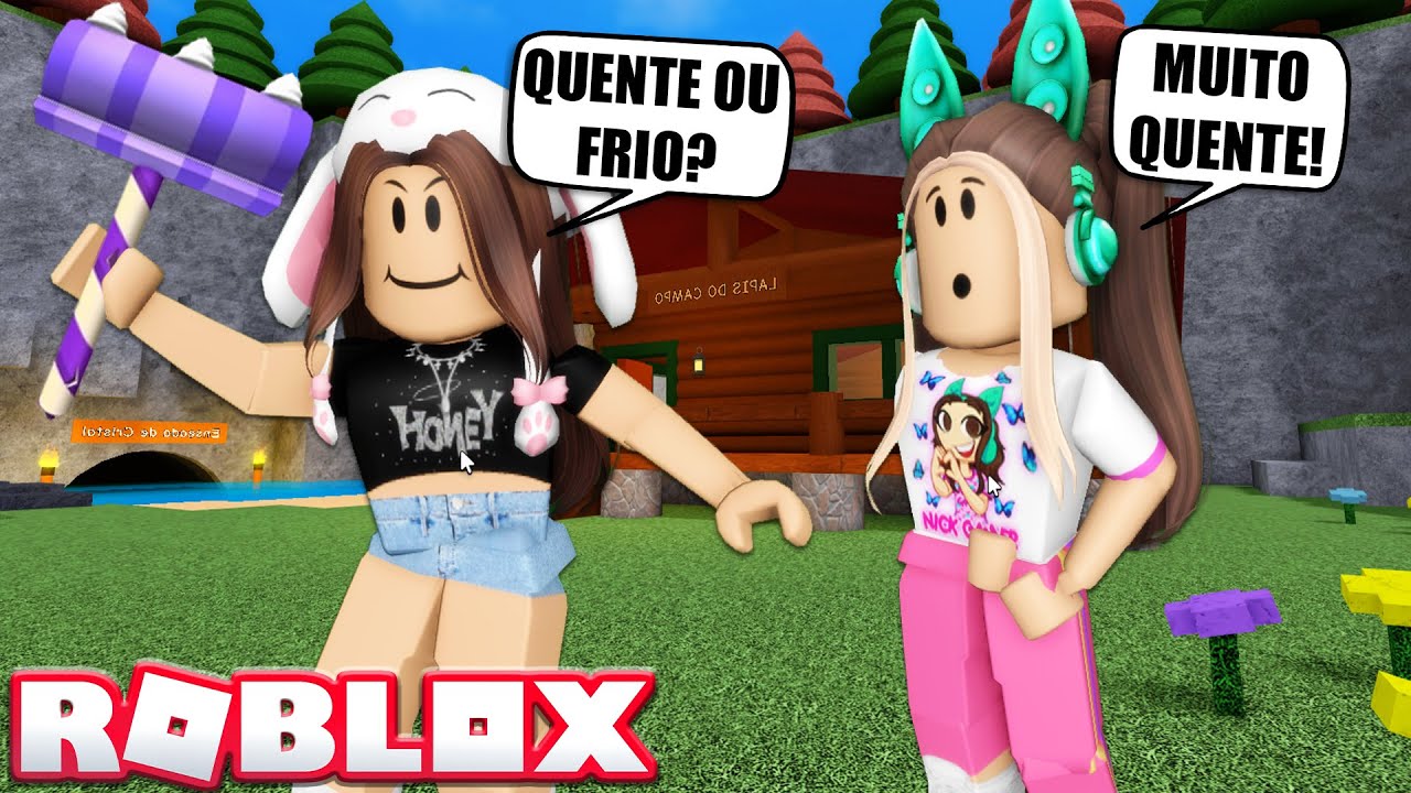 DESAFIO: QUENTE OU FRIO NO MARRETÃO - Roblox - Flee the Facility